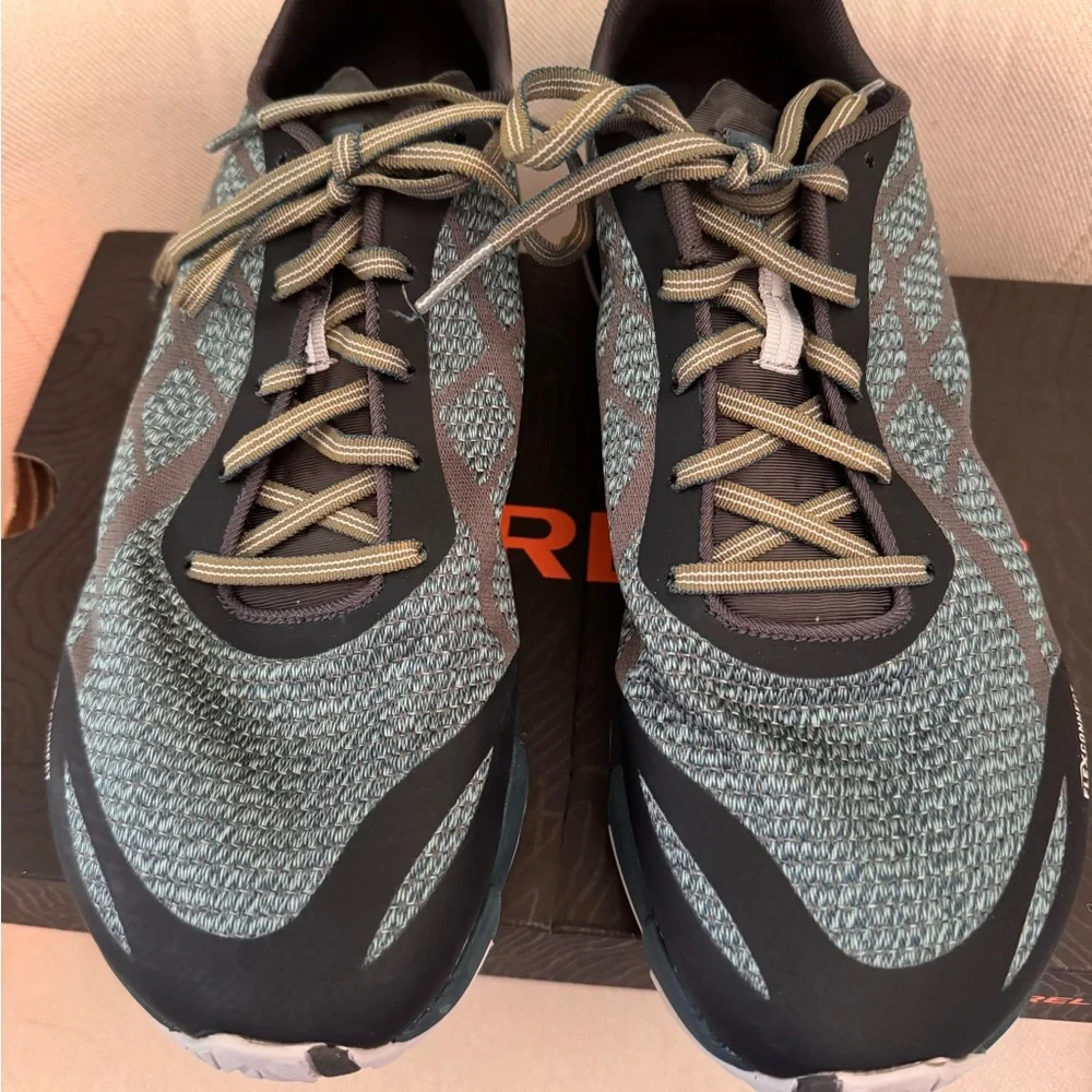 NWOT Merrell Bare Access Flex Shield in Blue and Gray